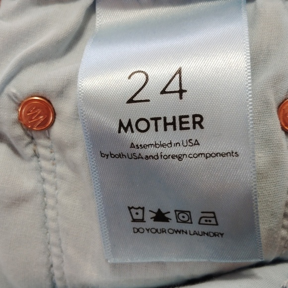 Mother Insider Crop Step Fray Size 24 - Picture 7 of 8